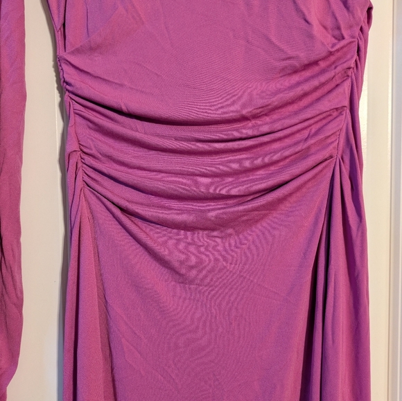 Zara Woman M Asymmetrical Solo Sleeve Maxi NWT - Picture 2 of 8